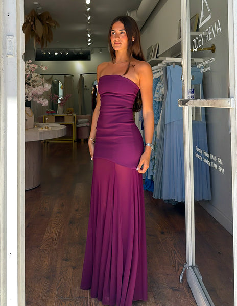 Seraphina Maxi - Plum