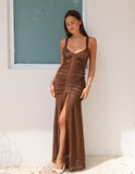 Samantha Maxi Dress - Cocoa