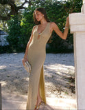 Ariya Maxi Dress - Gold