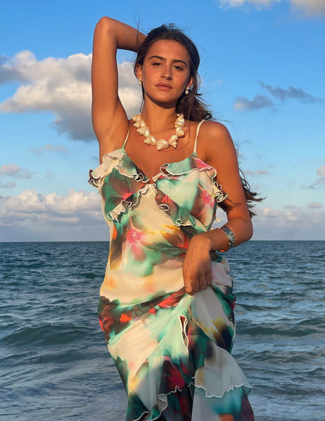 Multi Jumbo Turbo Shell Necklace