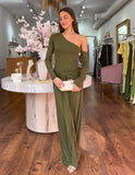 Bianca Maxi Dress - Olive