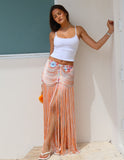 PRE ORDER Sierra Fringe Skirt - Orange