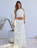 Isla Skirt Set - Cream