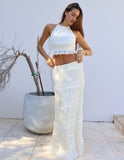 Isla Skirt Set - Cream
