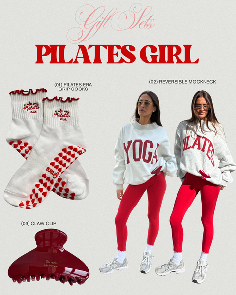 Pilates Gift Set - Reversible Mockneck