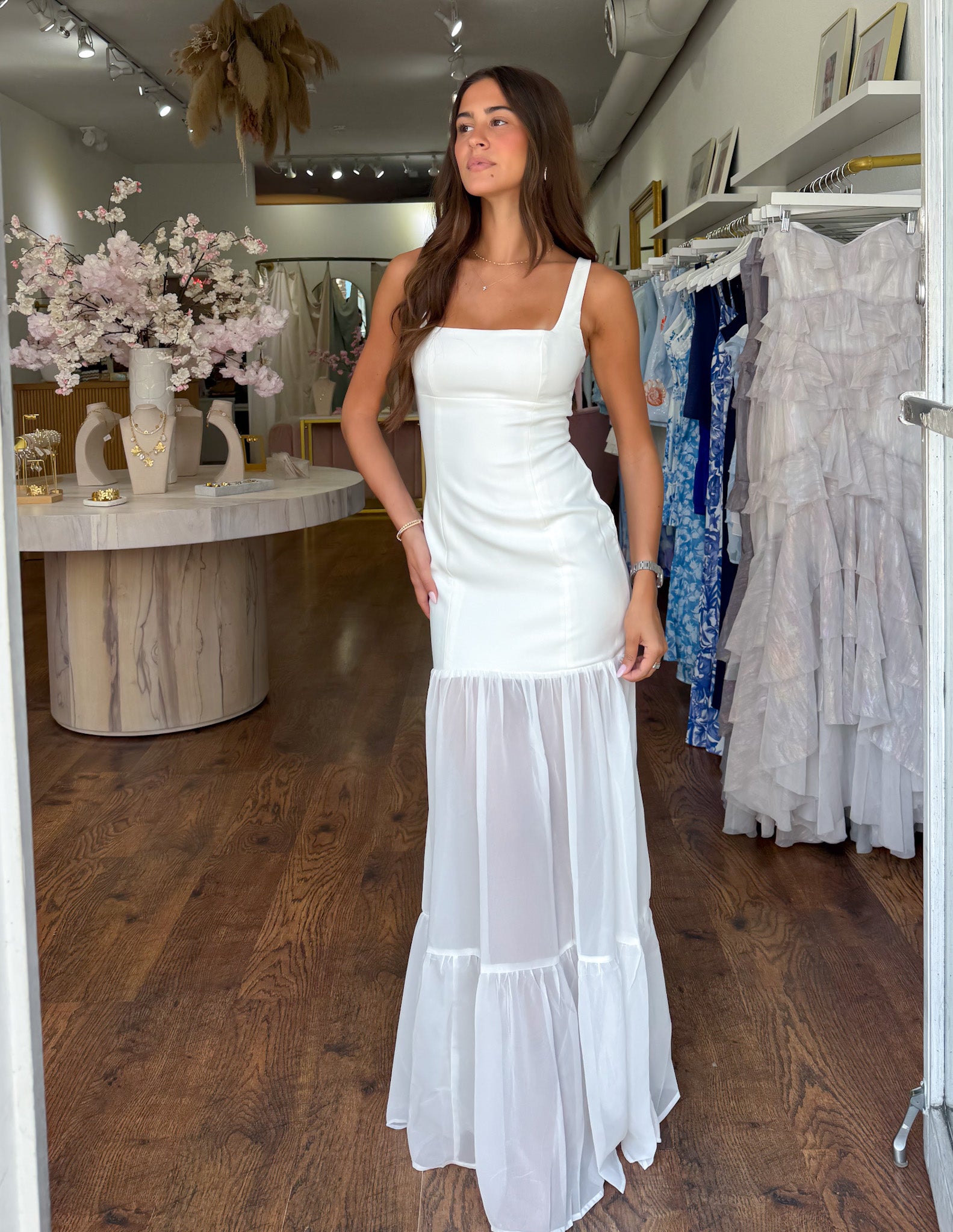 Maeve Gown - White Xs Maeve Gown - White Xs