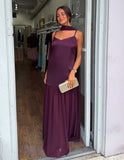 Kate Maxi Dress - Plum