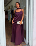 Kate Maxi Dress - Plum