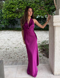 Posey Maxi Dress - Plum