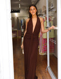 Elliana Maxi Dress - Cocoa