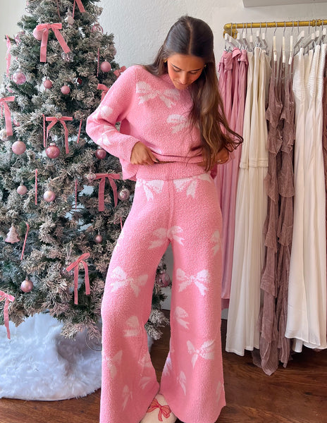 Pink Sugar Bow Set