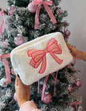 Teddy Bow Pouch