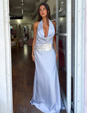 Marcella Maxi Dress - Silver