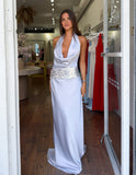Marcella Maxi Dress - Silver