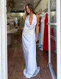 Marcella Maxi Dress - Silver