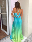Seraphina Gown - Ocean