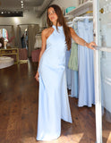 Elise Maxi Dress - Sky Blue