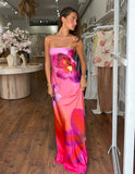 Orchid Maxi Dres - Pink Ombre