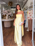 Elsa Maxi Dress - Yellow
