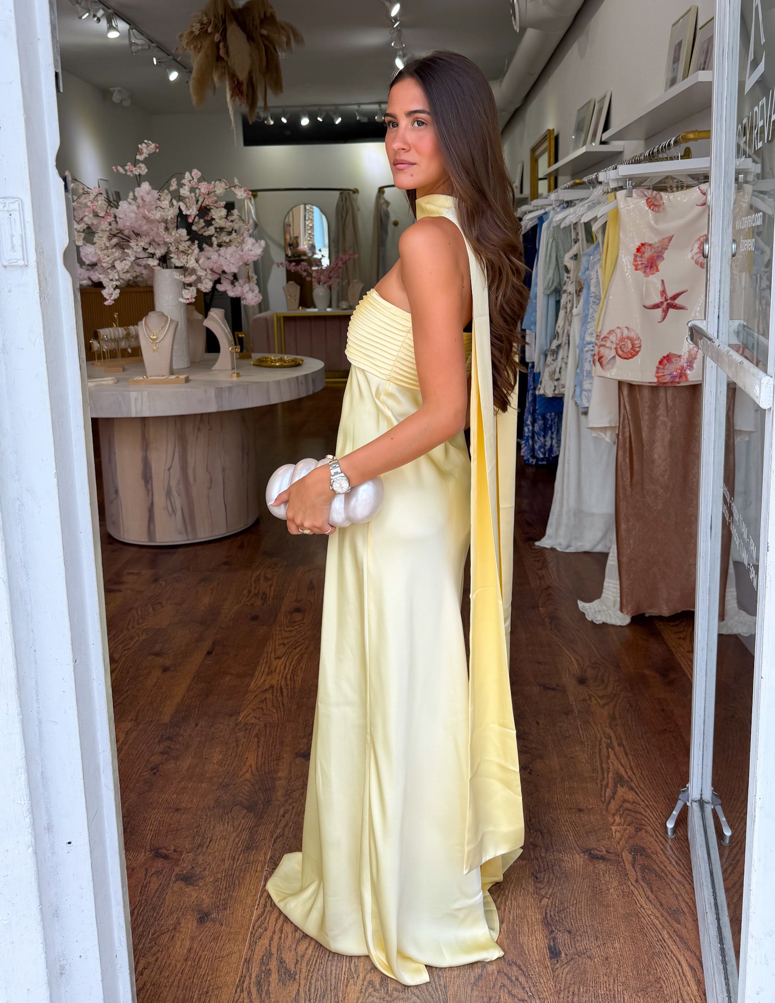 Elsa Maxi Dress - Yellow | Zoey Reva Elsa Maxi Dress - Yellow | Zoey Reva