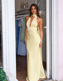Camille Maxi Dress - Lemon