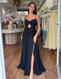 Rosetta Gown - Black