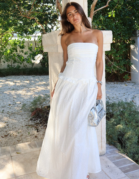 Gracie Maxi Dress - Eyelet