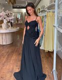 Rosetta Gown - Black