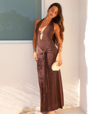 Ayla Maxi Dress - Cocoa
