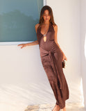 Ayla Maxi Dress - Cocoa