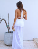 Arianna Maxi Dress - White