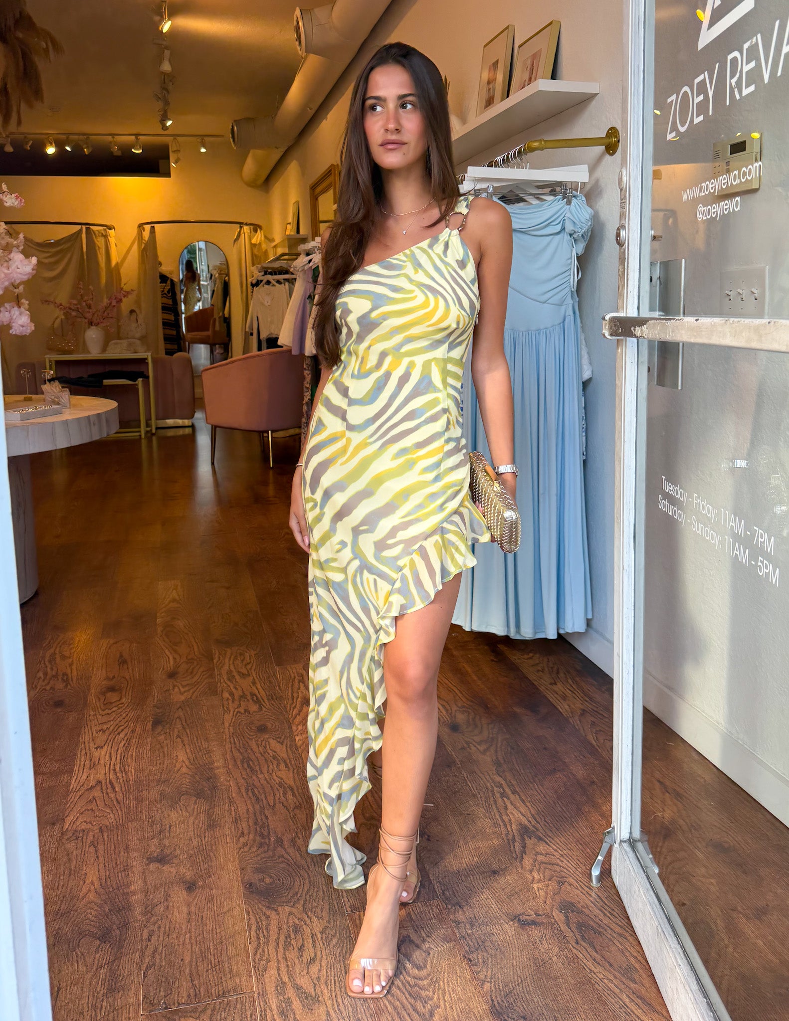 kiata mini dress Kiata Mini Dress - Calista Green