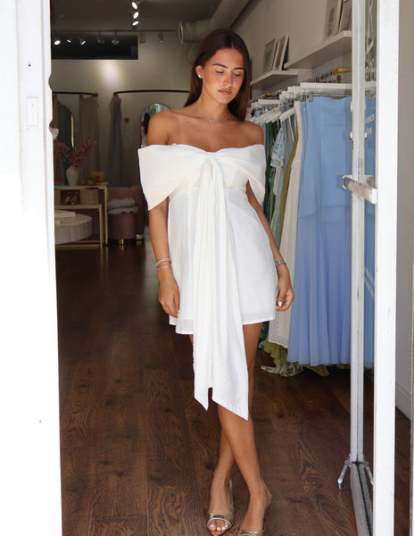 Bow Mini Dress