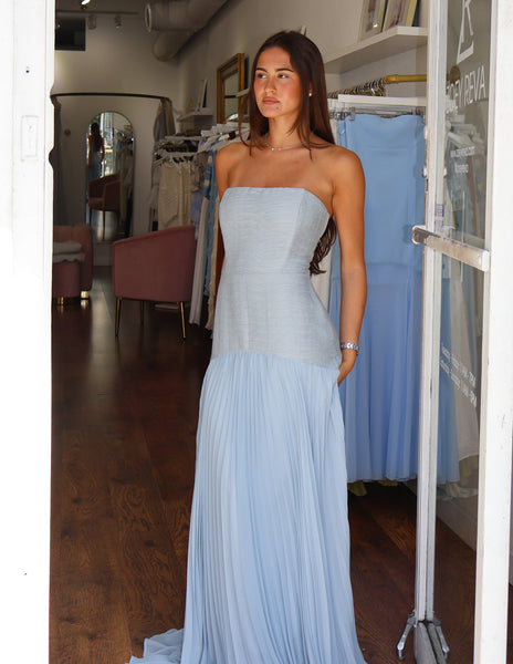 Delphina Maxi Dress - Blue