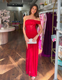 Carrie Maxi Dress - Red