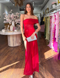 Carrie Maxi Dress - Red