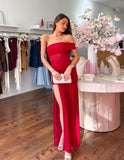 Carrie Maxi Dress - Red