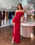 Carrie Maxi Dress - Red
