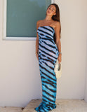 Lola Maxi Dress - Blue