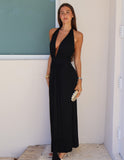 Isabella Maxi Dress - Black