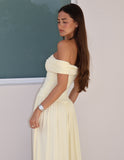 Bella Maxi Dress - Lemon