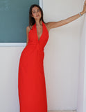 Ari Maxi Dress - Red