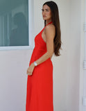 Ari Maxi Dress - Red