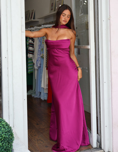 Madeline Maxi -  Plum
