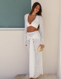 Posie Lace Set - White