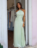 Ava Maxi Dress - Metallic Sage