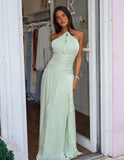 Ava Maxi Dress - Metallic Sage