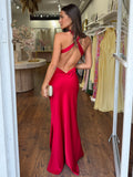 Sylvie Maxi Dress - Cherry