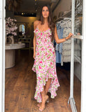 Wild Rose Midi Dress - Floral
