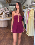 Nelly Knit Set - Wine